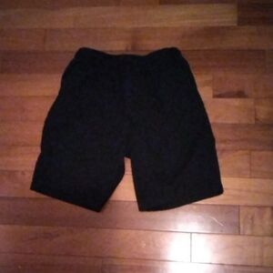 Kids Black Shorts